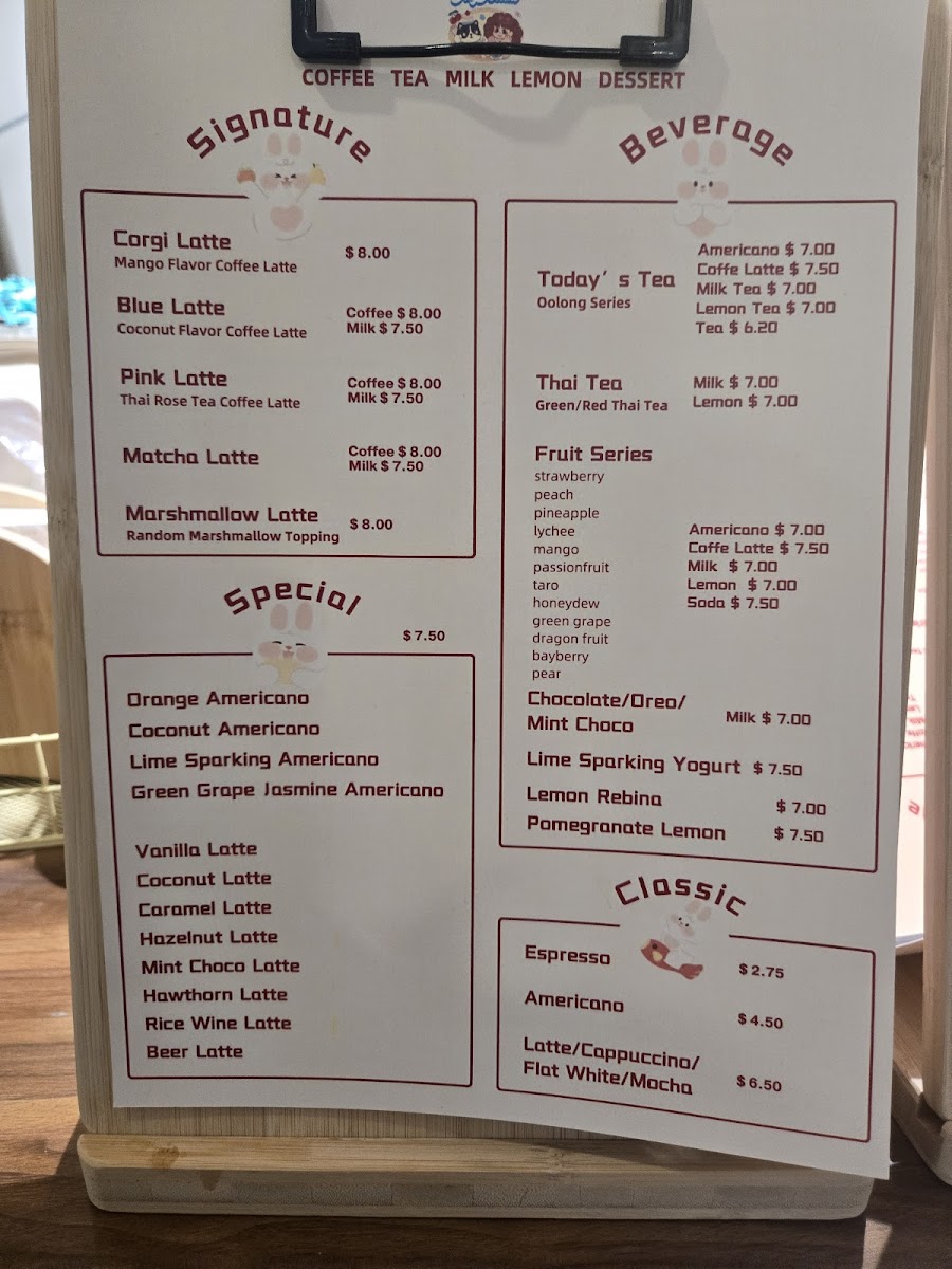 Menu Day Dream Coffee & Boba Tea House-3