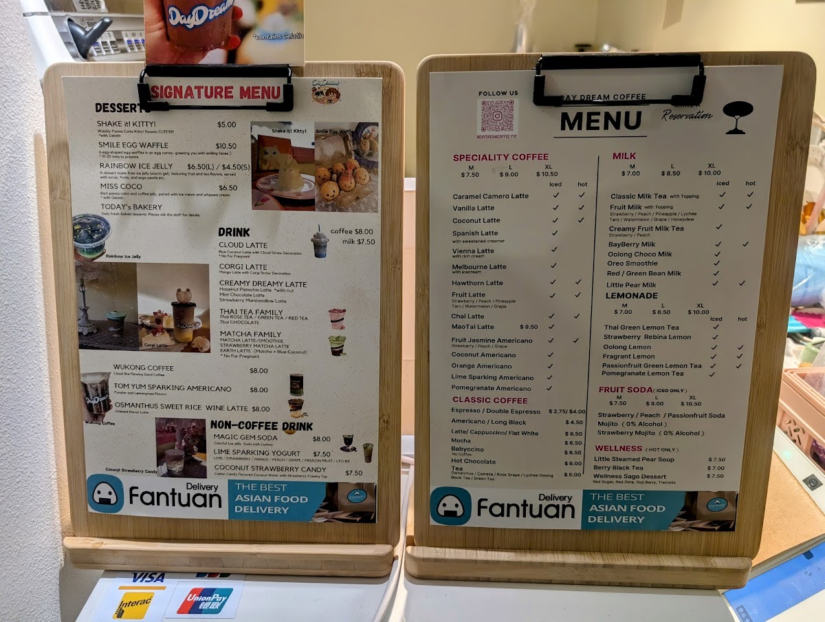 Menu Day Dream Coffee & Boba Tea House-4
