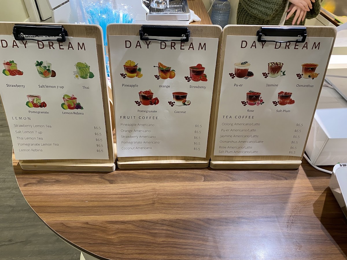 Menu Day Dream Coffee & Boba Tea House-6